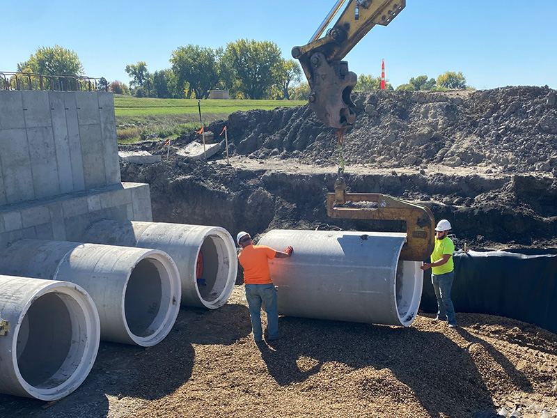 site utility work by soukup construction